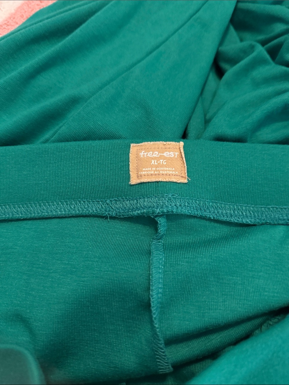 Free people green pants XL
